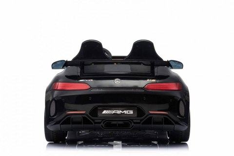 Auto Na Akumulator Mercedes-Benz GT R Lakier Czarny Napęd 4x4 Pilot MP3 LED