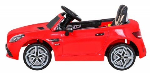 Auto Na Akumulator Mercedes Benz SLC300 Czerwony Dźwięki MP3 Światła Pilot