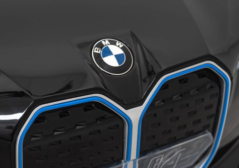 Auto Na Akumulator BMW i4 Czarny Wolny Start EVA Ekoskóra Audio LED Pilot