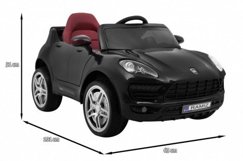 Auto Na Akumulator Turbo-S Czarny Pilot Wolny Start Koła EVA Radio MP3