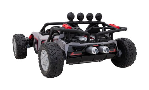 Auto Na Akumulator Buggy Racing 5 +3 Szary Silniki 2x200W Pilot Wolny Start