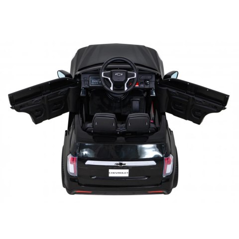 Auto Na Akumulator Chevrolet Tahoe Elektryczne Czarny Pilot Radio MP3 LED