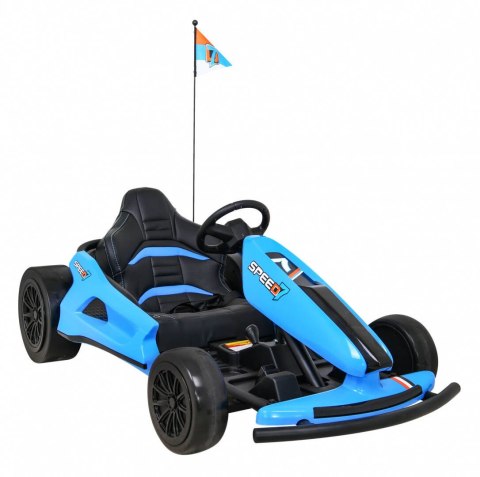 Gokart Na Akumulator Speed Drift King Niebieski Funkcja driftu 2 Prędkości Gokart Na Akumulator Speed Drift King Niebieski Funkcja driftu 2 Prędkości