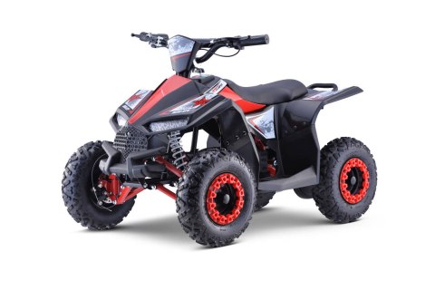 Mini Quad Na Akumulator HIPERFECT Czerwony 35km Silnik 1000W Światła LED Mini Quad Na Akumulator HIPERFECT Czerwony 35km Silnik 1000W Światła LED