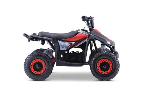 Mini Quad Na Akumulator HIPERFECT Czerwony 35km Silnik 1000W Światła LED Mini Quad Na Akumulator HIPERFECT Czerwony 35km Silnik 1000W Światła LED