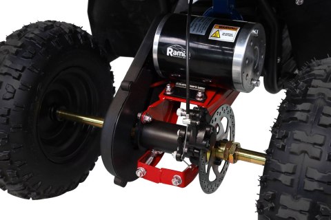 Mini Quad Na Akumulator HIPERFECT Czerwony 35km Silnik 1000W Światła LED Mini Quad Na Akumulator HIPERFECT Czerwony 35km Silnik 1000W Światła LED
