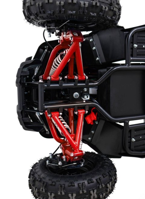 Mini Quad Na Akumulator HIPERFECT Czerwony 35km Silnik 1000W Światła LED Mini Quad Na Akumulator HIPERFECT Czerwony 35km Silnik 1000W Światła LED