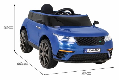 Auto Na Akumulator Super-S Niebieski Pilot Wolny Start Koła Dźwięki Światła Auto Na Akumulator Super-S Niebieski Pilot Wolny Start Koła Dźwięki Światła