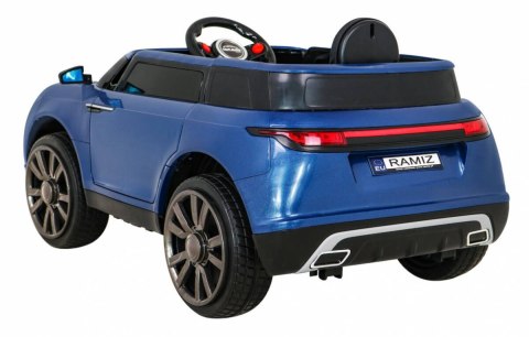 Auto Na Akumulator Super-S Niebieski Pilot Wolny Start Koła Dźwięki Światła Auto Na Akumulator Super-S Niebieski Pilot Wolny Start Koła Dźwięki Światła