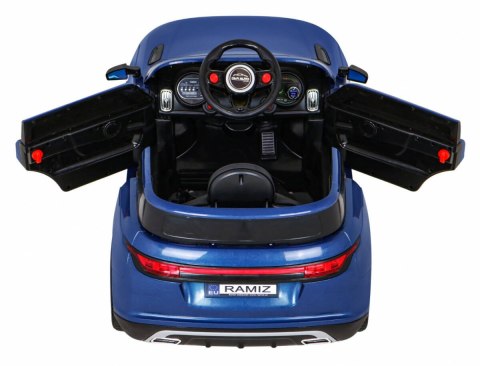Auto Na Akumulator Super-S Niebieski Pilot Wolny Start Koła Dźwięki Światła Auto Na Akumulator Super-S Niebieski Pilot Wolny Start Koła Dźwięki Światła
