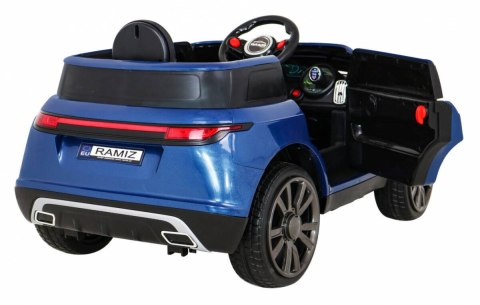 Auto Na Akumulator Super-S Niebieski Pilot Wolny Start Koła Dźwięki Światła Auto Na Akumulator Super-S Niebieski Pilot Wolny Start Koła Dźwięki Światła