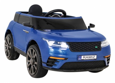 Auto Na Akumulator Super-S Niebieski Pilot Wolny Start Koła Dźwięki Światła Auto Na Akumulator Super-S Niebieski Pilot Wolny Start Koła Dźwięki Światła