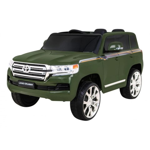 Auto Na Akumulator Toyota Land Cruiser Zielony Pilot Schowek EVA LED MP3 Auto Na Akumulator Toyota Land Cruiser Zielony Pilot Schowek EVA LED MP3