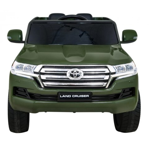 Auto Na Akumulator Toyota Land Cruiser Zielony Pilot Schowek EVA LED MP3 Auto Na Akumulator Toyota Land Cruiser Zielony Pilot Schowek EVA LED MP3