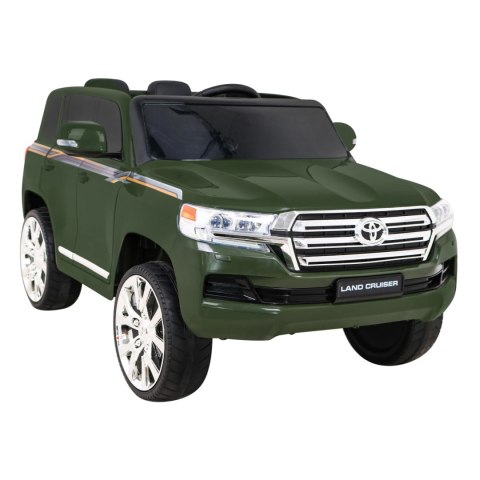 Auto Na Akumulator Toyota Land Cruiser Zielony Pilot Schowek EVA LED MP3 Auto Na Akumulator Toyota Land Cruiser Zielony Pilot Schowek EVA LED MP3