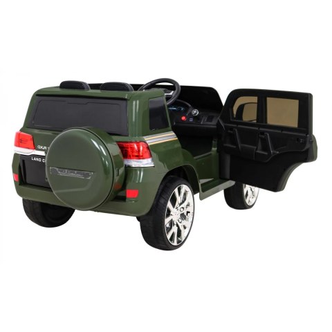 Auto Na Akumulator Toyota Land Cruiser Zielony Pilot Schowek EVA LED MP3 Auto Na Akumulator Toyota Land Cruiser Zielony Pilot Schowek EVA LED MP3