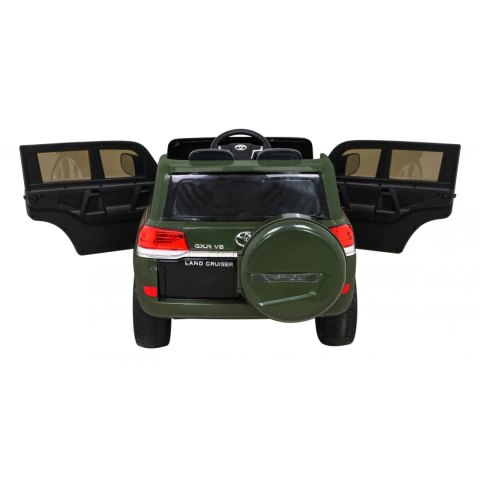 Auto Na Akumulator Toyota Land Cruiser Zielony Pilot Schowek EVA LED MP3 Auto Na Akumulator Toyota Land Cruiser Zielony Pilot Schowek EVA LED MP3
