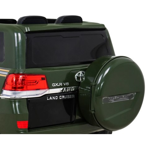 Auto Na Akumulator Toyota Land Cruiser Zielony Pilot Schowek EVA LED MP3 Auto Na Akumulator Toyota Land Cruiser Zielony Pilot Schowek EVA LED MP3