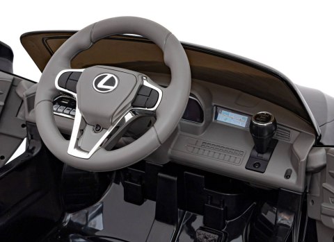 Auto Na Akumulator Lexus LC500 Czarny Pilot Wolny Start EVA Audio LED Auto Na Akumulator Lexus LC500 Czarny Pilot Wolny Start EVA Audio LED