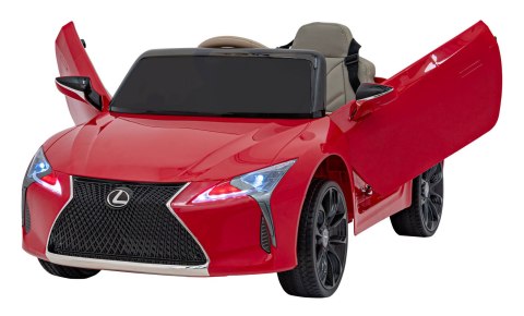 Auto Na Akumulator Lexus LC500 Czerwony Pilot Wolny Start EVA Audio LED Auto Na Akumulator Lexus LC500 Czerwony Pilot Wolny Start EVA Audio LED