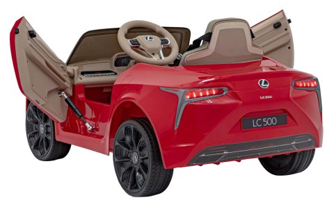 Auto Na Akumulator Lexus LC500 Czerwony Pilot Wolny Start EVA Audio LED Auto Na Akumulator Lexus LC500 Czerwony Pilot Wolny Start EVA Audio LED