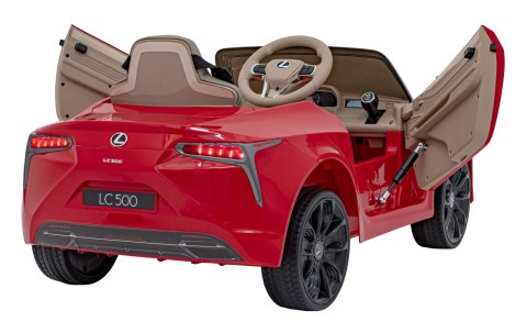 Auto Na Akumulator Lexus LC500 Czerwony Pilot Wolny Start EVA Audio LED Auto Na Akumulator Lexus LC500 Czerwony Pilot Wolny Start EVA Audio LED
