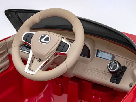 Auto Na Akumulator Lexus LC500 Czerwony Pilot Wolny Start EVA Audio LED Auto Na Akumulator Lexus LC500 Czerwony Pilot Wolny Start EVA Audio LED