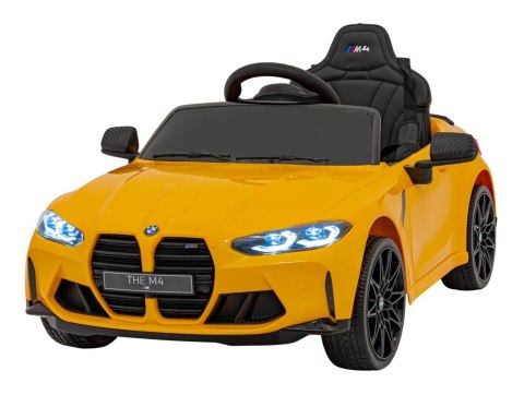 Auto Na Akumulator Pojazd BMW M4 Żółty Auto Na Akumulator Pojazd BMW M4 Żółty