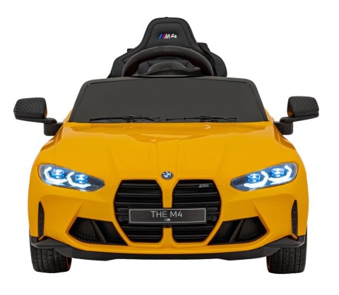 Auto Na Akumulator Pojazd BMW M4 Żółty Auto Na Akumulator Pojazd BMW M4 Żółty