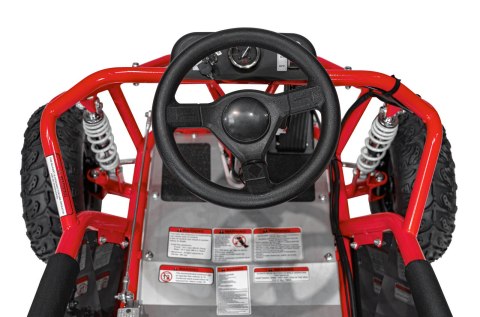 Gokart Na Akumulator Pojazd MUD MONSTER Czerwony Gokart Na Akumulator Pojazd MUD MONSTER Czerwony