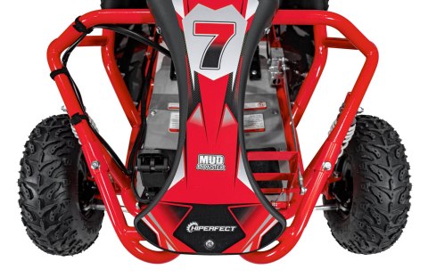 Gokart Na Akumulator Pojazd MUD MONSTER Czerwony Gokart Na Akumulator Pojazd MUD MONSTER Czerwony