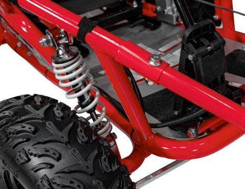Gokart Na Akumulator Pojazd MUD MONSTER Czerwony Gokart Na Akumulator Pojazd MUD MONSTER Czerwony