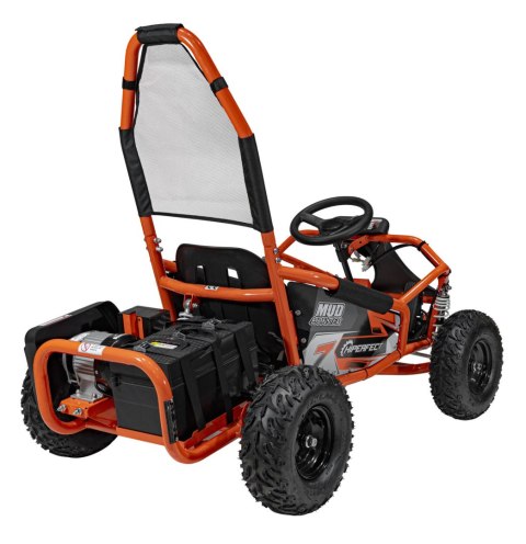 Gokart Na Akumulator Pojazd MUD MONSTER Pomarańczowy