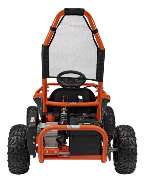 Gokart Na Akumulator Pojazd MUD MONSTER Pomarańczowy
