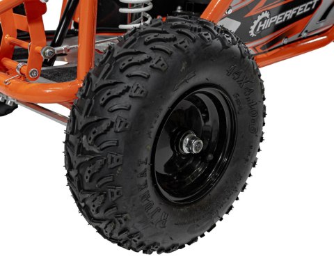 Gokart Na Akumulator Pojazd MUD MONSTER Pomarańczowy