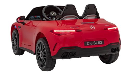 Auto Na Akumulator Pojazd Mercedes Benz AMG SL63 Czerwony Auto Na Akumulator Pojazd Mercedes Benz AMG SL63 Czerwony