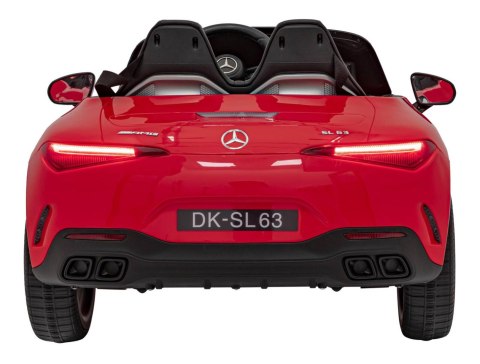 Auto Na Akumulator Pojazd Mercedes Benz AMG SL63 Czerwony Auto Na Akumulator Pojazd Mercedes Benz AMG SL63 Czerwony