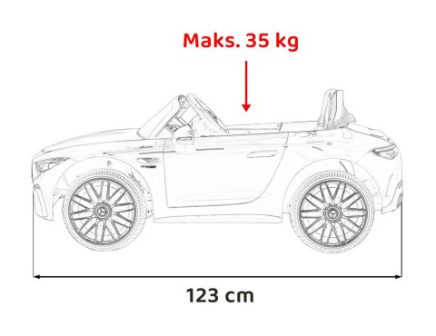 Auto Na Akumulator Pojazd Mercedes Benz AMG SL63 Czerwony Auto Na Akumulator Pojazd Mercedes Benz AMG SL63 Czerwony