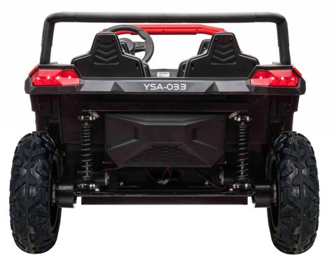 Auto Na Akumulator 4-osobowy Buggy ATV RACING UTV2000 Bateria Li-ion Czerwo Auto Na Akumulator 4-osobowy Buggy ATV RACING UTV2000 Bateria Li-ion Czerwo