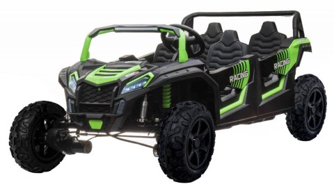 Auto Na Akumulator 4-osobowy Buggy ATV RACING UTV2000 Bateria Li-ion Zielon Auto Na Akumulator 4-osobowy Buggy ATV RACING UTV2000 Bateria Li-ion Zielon