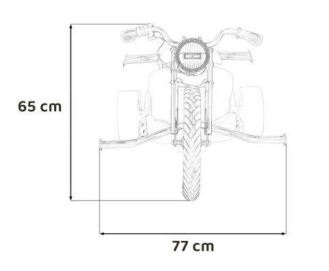 Motor Na Akumulator Pojazd DRIFT BIKE 21 Zielony