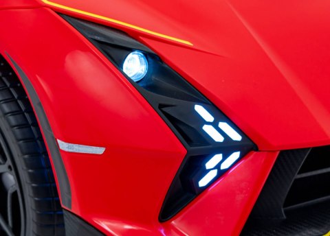 Auto Na Akumulator Pojazd Lamborghini Invencible Czerwony