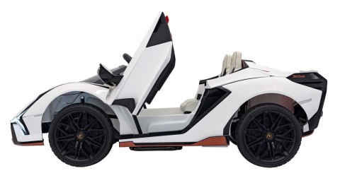 Auto Na Akumulator Pojazd Lamborghini SIAN Biały