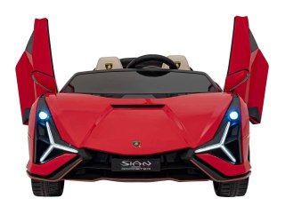 Auto Na Akumulator Pojazd Lamborghini SIAN Czerwony