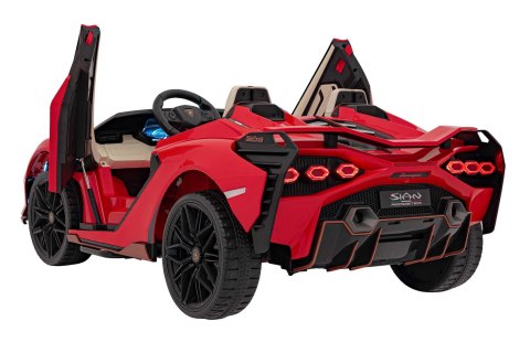 Auto Na Akumulator Pojazd Lamborghini SIAN Czerwony