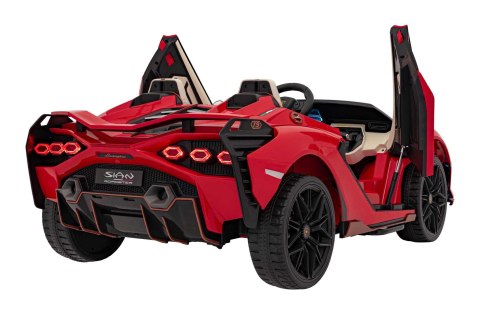 Auto Na Akumulator Pojazd Lamborghini SIAN Czerwony