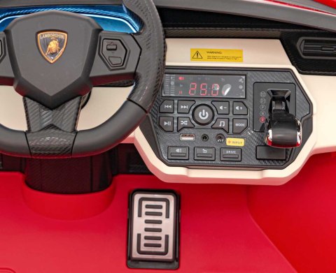 Auto Na Akumulator Pojazd Lamborghini SIAN Czerwony