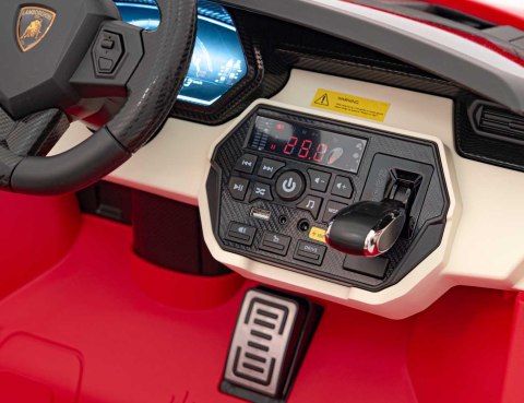 Auto Na Akumulator Pojazd Lamborghini SIAN Czerwony