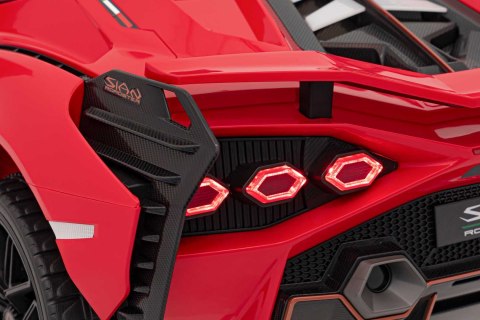 Auto Na Akumulator Pojazd Lamborghini SIAN Czerwony