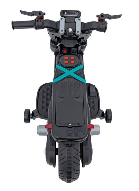 Motor Na Akumulator Pojazd Motorek Future 88 Czarny